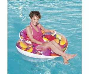Colac gonflabil, 1.18m x 1.17m, Bestway Candy Delight Lounge - Img 1