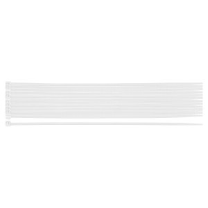 Coliere plastic EXTREME 2,5 × 200 mm, alb, 20 buc.