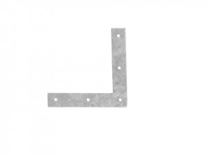 Coltar galvanizat, 90 grade, 4 orificii, 50 x 50 x 12 x 2mm, F.F. Group - Img 6