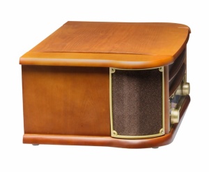 Combina muzicala tip RETRO, cd-player, usb, tunner, aux, caseta, pick-up, cutie lemn, Denver MCR-50MK3 - Img 9
