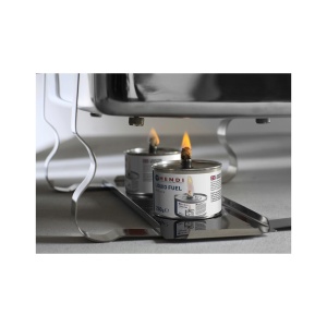 Combustibil lichid cu fitil pentru chafing dish - set 6 cutii de 200 gr - timp ardere 6 ore, Hendi - Img 2