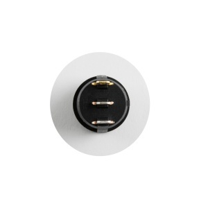 Comutator basculant cu bec, 12V, 1 circuit, roşu - Img 2