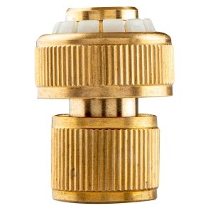 Conector cu stop 3/4" din alama