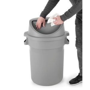 Container round 120 l gunoi polipropilena Hendi Gri 580x(H)700 mm - Img 2