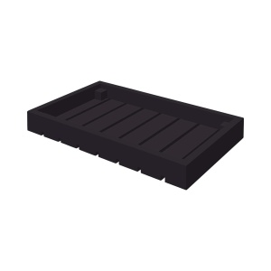 Cutie tip bufet Madeira Black GN 1/1, Fine Dine - Img 1