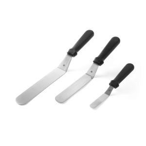 Cutit pentru patiserie, tort, placinte, omleta, Hendi, lama plata din inox 110x1,9 cm, maner polipropilena - Img 2