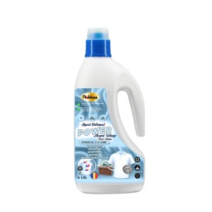 Detergent profesional pentru rufe albe/colorate/negre, 1,5L, parfum floral, HIPOALERGENIC, Angel Wing - Img 4