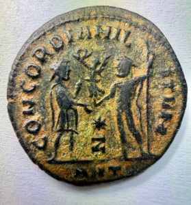 DIOCLETIAN ( 296-297 AD ) -Moneda Antica Romana - Img 2