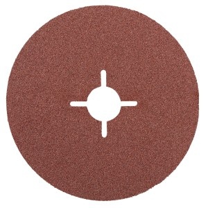 Disc abraziv din fibra 125mm, K120 - set 3 buc