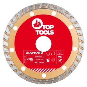 Disc diamantat,115 x 22.2 mm,Turbo,pentru BCA