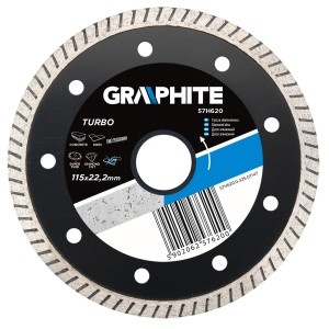Disc diamantat Turbo-super subtire 115mm, pt beton/zidarie