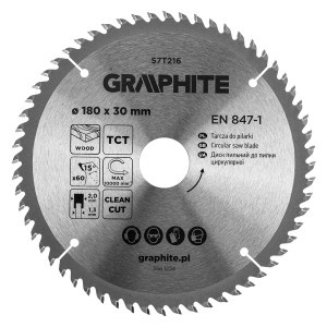 Disc fierastrau, VIDIA, 180 x 30 mm, 60 dinti