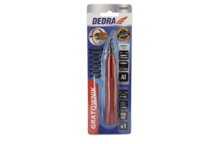 Dispozitiv debavurat teava , 130mm , corp aluminiu, Dedra - Img 2
