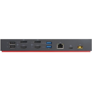 Docking Lenovo ThinkPad Hybrid model 40AF, 2 x HDMI, 2 x DisplayPort, 5 x USB-A, 2 x USB-C, LAN, second hand