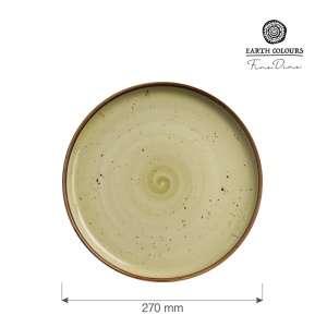 Farfurie cu margini înalte Olive 270 mm Fine Dine - Img 2