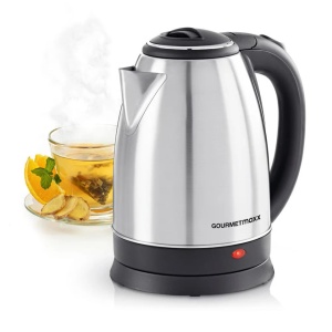 Fierbator electric cana INOX, 1.8L, 1500W, GOURMETMaxx, ambalaj original deteriorat