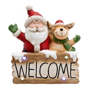 Figurina ceramica, WELCOME, Mos, ren