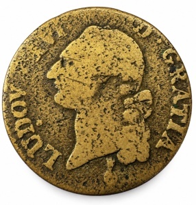 FRANTA - LOUIS XVI - 1 SOL 1791