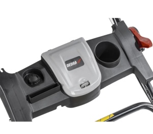Fűnyíró, benzinmotor Loncin, 166cm3, önjáró / vontató, késszélesség 46cm, Dedra - Img 3