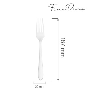 Furculiță de desert Como, OVE, 187 mm - Img 2