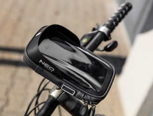 Geanta impermeabila bicicleta cu suport telefon inclus - Img 4