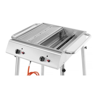 Gratar pe gaz Xantos, HENDI, 9,5kW, 770x710x(H)870mm - Img 2