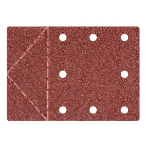 Hartie abraziva 115x160mm,K40,pt otel/lemn/plastic-set 3 buc