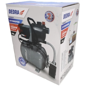Hidrofor apa, 1200W, butelie 19L, adancime 8m, inaltime pompare 48m, Dedra - Img 4