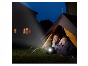 Hordozható reflektor, munkalámpa, kemping, 25 LED, 10W, 3.7V 4000mAh, 25 LED, 3.7V 4000mAh, power bank funkció, Osram - Img 4