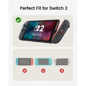 Husa de transport si de protectie pentru console jocuri portabile, spatii multiple de stocare, protectie ecran, compatibil cu Nintendo Switch 2, Transnovo - Img 3