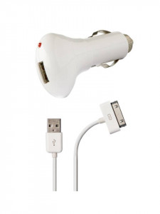 Incarcator auto Ipod, Iphone, 30 pini, 5V, 1000 mAh, Azuri - Img 2