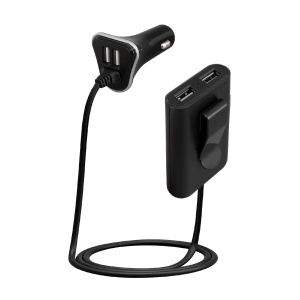 Incarcator auto USB rapid, 4x2,4A - Img 2