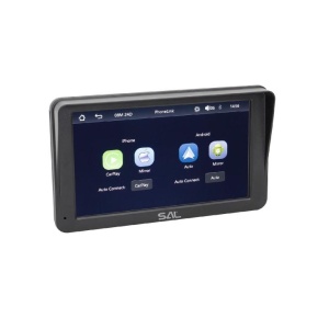 Intelligens multimédiás központ személygépkocsihoz, furgonhoz, teherautóhoz, TIR, 7" LCD képernyő, CarPlay, Android Auto, Mirror Link, SAL
