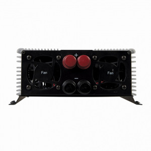 Inverter otthoni, autós, napelemes, 12v - 220v, 2000W, 2 x 1000W, usb 5V, Silverline - Img 3