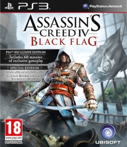 Játék ASSASSINS'S CREED 4 BLACK FLAG for Playstation 3, PS3, GRAD A+, másodkézből