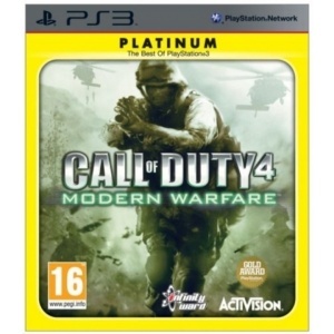 Játék CALL OF DUTY 4 Modern Warfare PLATINUM a Playstation 3, PS3, GRAD A+, használtan