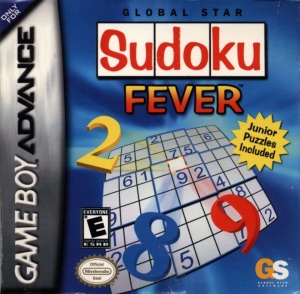 Játék SUDOKU Fever for Nintendo GAME BOY BOY Advance, GRAD A, másodkézből