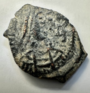 JUSTIN I ( 522-527 AD )- Moneda Medievala Bizantina - Img 2