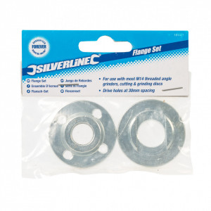 Karimakészlet sarokcsiszoló tárcsához, M14, Silverline - Img 2