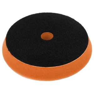 Kemény szivacsos polírozókorong, velco markolat, 1125mm x 25mm, narancssárga, Dedra - Img 5