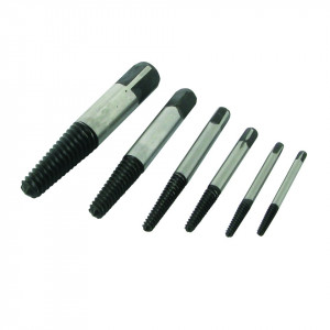 Kit extractor suruburi rupte ,set 6 piese din otel Silverline Screw Extractor - Img 1