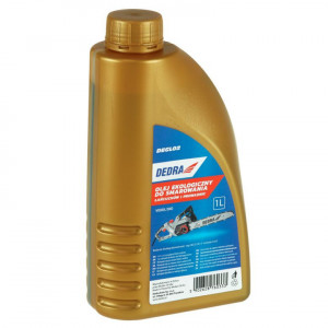 Láncfűrészlánc olaj, ökológiai, 1L, Dedra