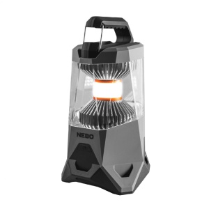 Lanterna LED camping, portabila, alimentare acumulator inclus sau baterii, 1000lm, lumina alba la 360 / 120 grade sau rosie, IPX4, negru, functie power bank, Nebo Galileo 1000 NEB-LTN-0004-G - Img 10