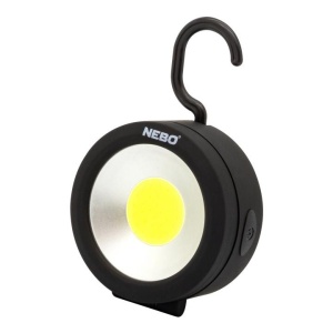 Lanterna premium pentru camping, LED COB, 220 lumeni, ABS, alimentare baterii , IPX4, NEBO ANGLE LIGHT