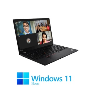 Laptop Lenovo T590, Quad Core i5-8365U, 16GB DDR4, SSD, Full HD IPS, Win 11 Home