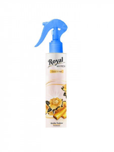 Légfrissítő, szobai illatosító, autó, 250 ml, mechanikus szórófej, Gold Milion, Royal