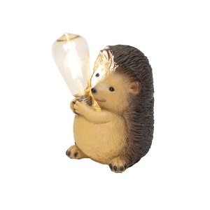 Lumină solară de grădină, arici cu bec