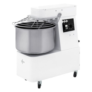 Malaxor spiral cu cuva fixa - 22 L - Prismafood - 56 kg/h - 400V/1100W - 385 x 670 x (H)725 mm