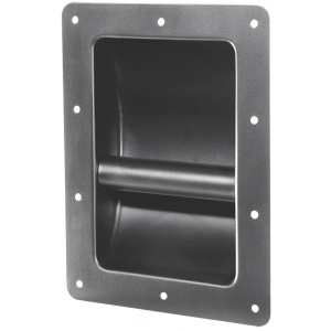 Mâner înecat pentru boxă, metal, 220x163x60 mm