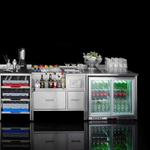 Masa bar Oxygen, 600x650x(H)900 mm Barmatic - Img 2